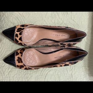 Size 9.5 Antonio Melani Animal Print shoes.